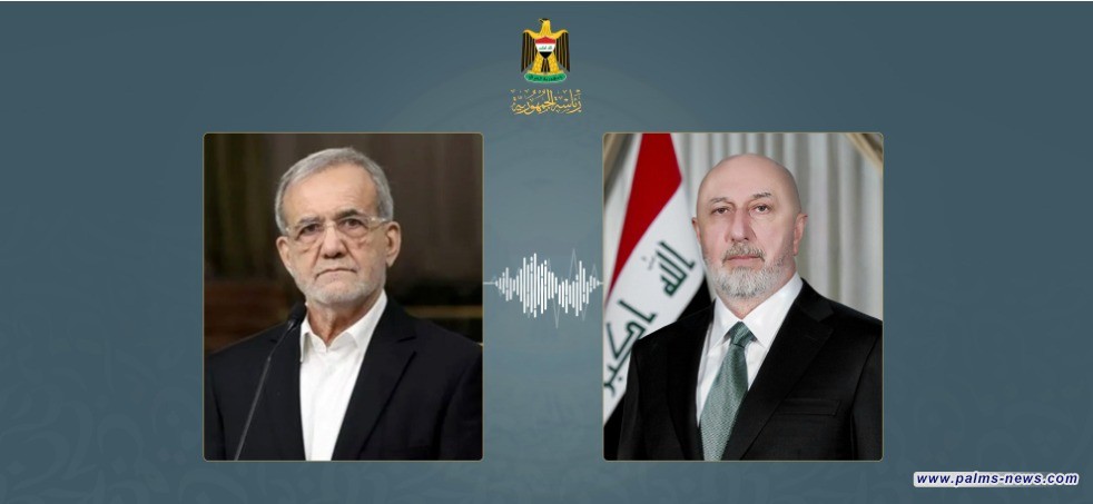 رئيس الجمهورية ونظيره الإيراني يؤكدان أهمية وقف الحرب وإنهاء التوترات